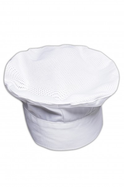 CHFH-002 multicolor chef hat design chef work hat order hotel restaurant kitchen work hat manufacture waiter hat chef hat supplier 35% cotton 65% polyester chef hat price back view